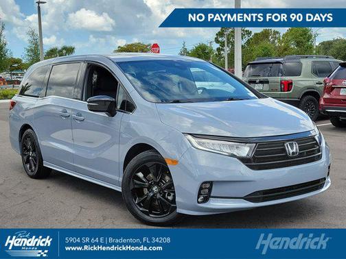 Sonic Gray Pearl 2024 Honda Odyssey Sport