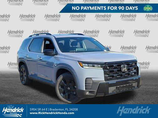 Sonic Gray Pearl 2026 Honda Pilot Black Edition