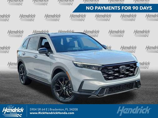 Urban Gray Pearl 2024 Honda CR-V Hybrid Sport FWD