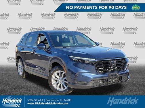 Canyon River Blue Metallic 2024 Honda CR-V EX-L AWD