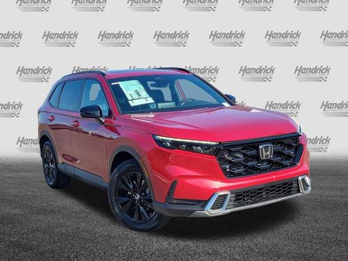 Radiant Red Metallic 2026 Honda CR-V Hybrid Sport Touring AWD
