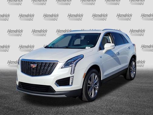 Crystal White Tricoat 2024 Cadillac XT5 Premium Luxury