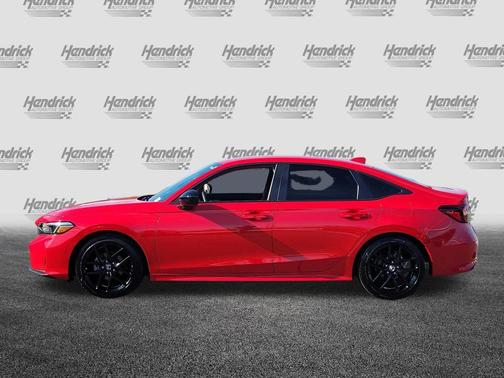 Rallye Red 2025 Honda Civic Sport