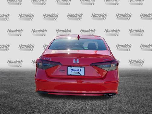 Rallye Red 2025 Honda Civic Sport