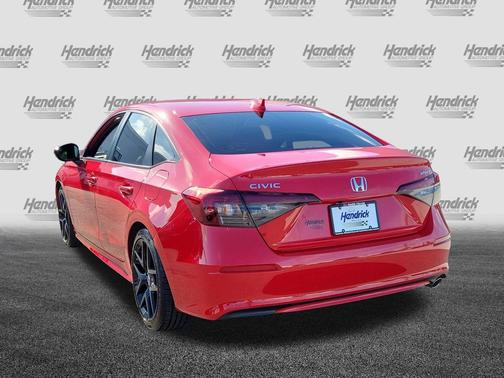Rallye Red 2025 Honda Civic Sport