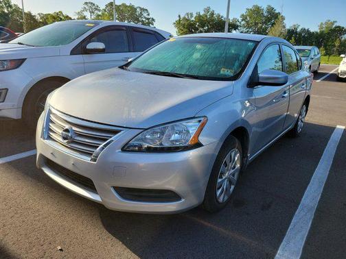 Brilliant Silver 2015 Nissan Sentra S