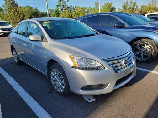 Brilliant Silver 2015 Nissan Sentra S