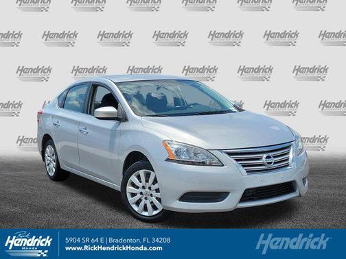 Brilliant Silver 2015 Nissan Sentra S