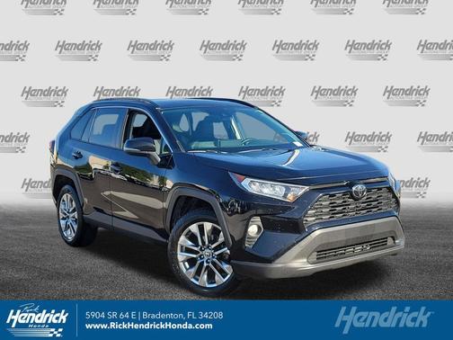 Midnight Black Metallic 2020 Toyota RAV4 XLE Premium