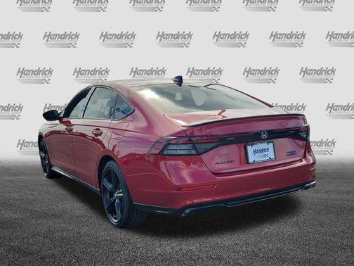 Radiant Red Metallic 2026 Honda Accord Hybrid Sport-L