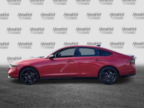 Radiant Red Metallic 2026 Honda Accord Hybrid Sport-L