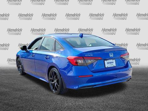 Aegean Blue Metallic 2023 Honda Civic Sport