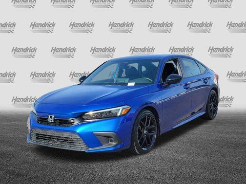 Aegean Blue Metallic 2023 Honda Civic Sport