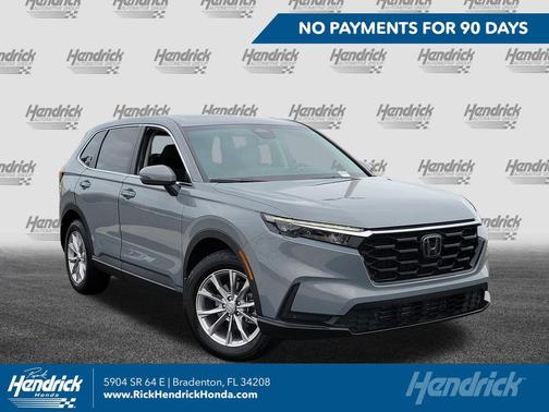 Urban Gray Pearl 2025 Honda CR-V EX-L AWD