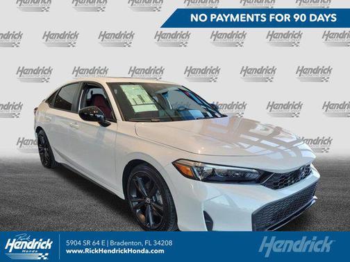 Platinum White Pearl 2026 Honda Civic Si Base