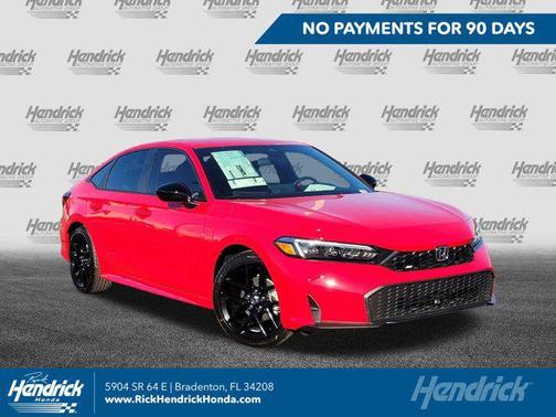 Rallye Red 2026 Honda Civic Sport