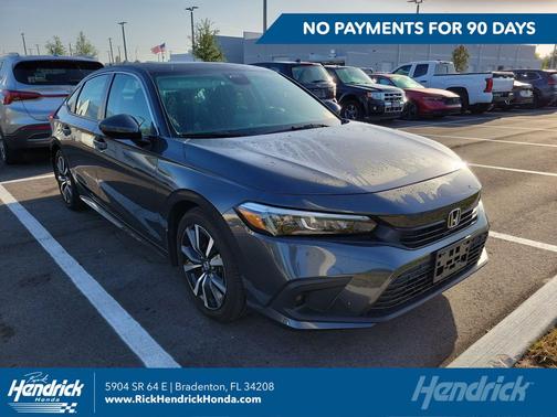 Meteorite Gray Metallic 2024 Honda Civic EX