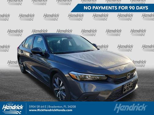 Meteorite Gray Metallic 2024 Honda Civic EX