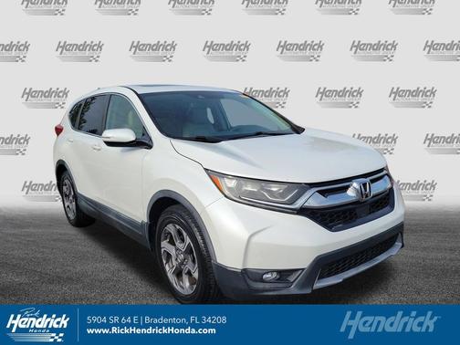 Platinum White Pearl 2019 Honda CR-V EX-L