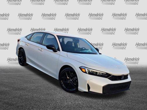 Platinum White Pearl 2026 Honda Civic Sport