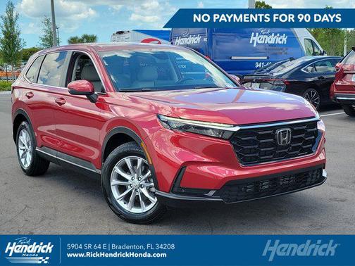 Radiant Red Metallic 2023 Honda CR-V EX-L AWD