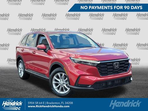Radiant Red Metallic 2023 Honda CR-V EX-L AWD