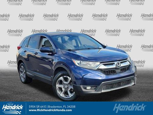 Obsidian Blue Pearl 2019 Honda CR-V EX