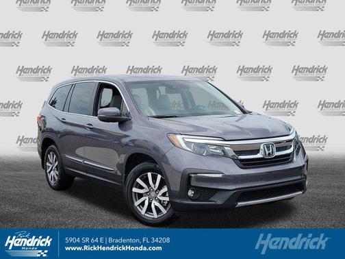 Modern Steel Metallic 2022 Honda Pilot 2WD EX-L