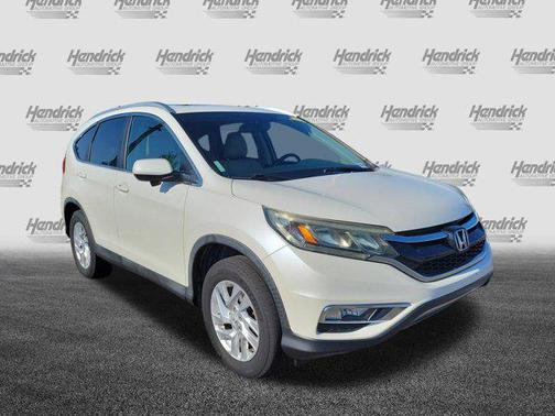 White Diamond Pearl 2015 Honda CR-V EX-L