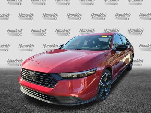 Radiant Red Metallic 2023 Honda Accord Hybrid Sport