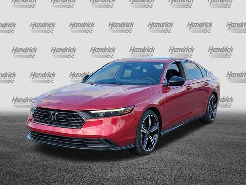 Radiant Red Metallic 2023 Honda Accord Hybrid Sport