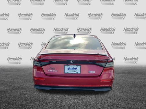 Radiant Red Metallic 2023 Honda Accord Hybrid Sport