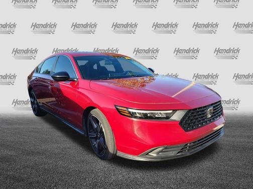 Radiant Red Metallic 2023 Honda Accord Hybrid Sport