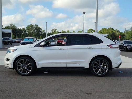 WHITE PLATINUM MET TRI-COAT 2018 Ford Edge Sport