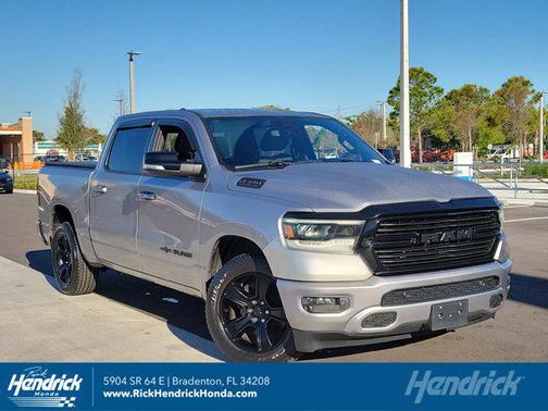 Billet Silver Metallic Clearcoat 2021 RAM 1500 Lone Star