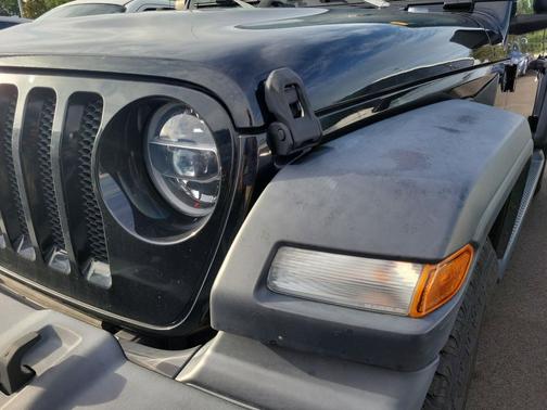 Black Clearcoat 2020 Jeep Wrangler Unlimited Black and Tan 4x4