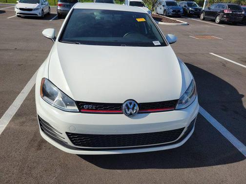 Pure White 2017 Volkswagen Golf GTI 2.0T S 4-Door