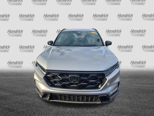 Solar Silver Metallic 2025 Honda CR-V Hybrid Sport FWD
