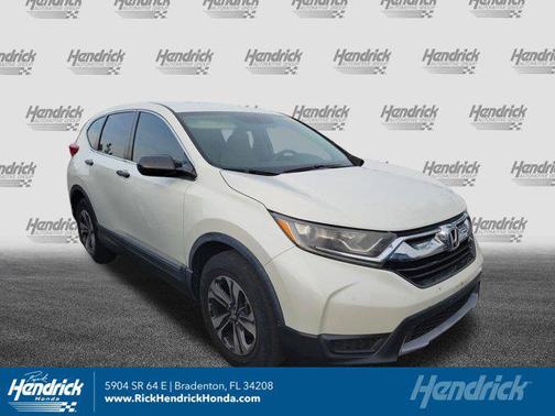 White Diamond Pearl 2018 Honda CR-V LX