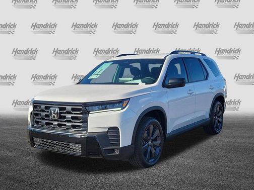 Platinum White Pearl 2026 Honda Pilot Sport