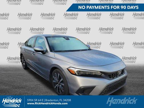 Lunar Silver Metallic 2023 Honda Civic EX-L