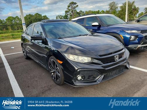 Crystal Black Pearl 2018 Honda Civic Manual