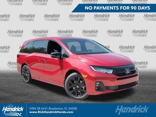Radiant Red Metallic II 2026 Honda Odyssey Sport-L