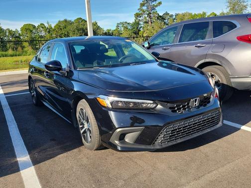 Crystal Black Pearl 2023 Honda Civic LX