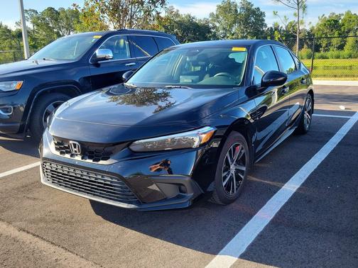 Crystal Black Pearl 2023 Honda Civic LX