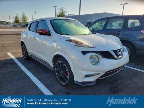 White Pearl 2015 Nissan Juke NISMO RS