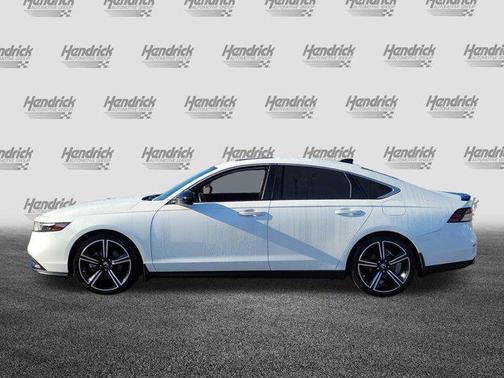 Platinum White Pearl 2024 Honda Accord Hybrid Sport