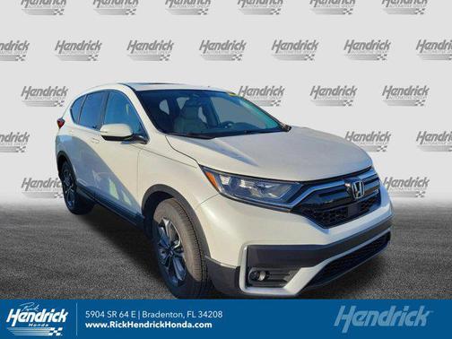 Platinum White Pearl 2020 Honda CR-V 2WD EX-L