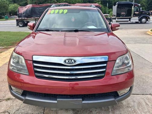 Burgundy 2009 Kia Borrego EX V6