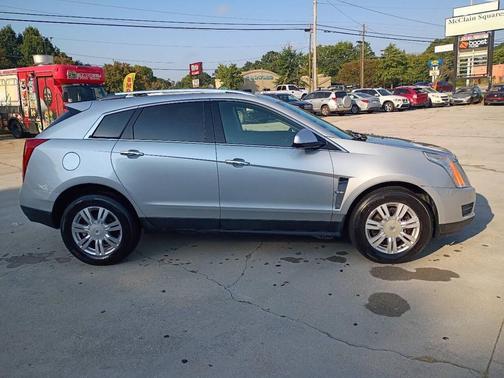 Radiant Silver 2010 Cadillac SRX Luxury Collection